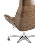 Кресло руководителя TopChairs Crown коричневое SG6109 фото