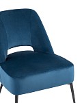 Кресло лаунж Бостон велюр синий SG10520 фото