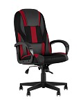 Кресло игровое TopChairs ST-CYBER 9 черный/красный SG4017