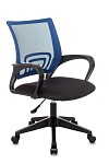 Кресло офисное TopChairs ST-Basic сетка/ткань синий SG4022