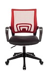 Кресло офисное TopChairs ST-Basic сетка/ткань красный SG4025 фото