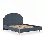 Карен Кровать 1600 с кроватным основанием (Синий/Светло-серый) LD209162 фото
