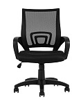 Кресло офисное TopChairs Simple черное SG1200 фото