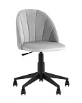 Кресло компьютерное Логан велюр светло-серый SG6387