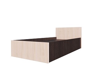 Товар Набор мебели для спальни ЭДМ 5 Кровать одинарная (0,9*2,0 м) Дуб Венге/ Дуб Млечный