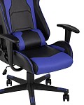 Кресло игровое TopChairs Diablo синее SG2077 фото