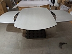 Стол LORENS 150 TL-58 поворотная система раскладки, испанская керамика / Темно-серый, ®DISAUR MC63715 фото