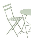 Комплект стола и двух стульев Бистро светло-зеленый SG8524 фото