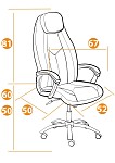 Кресло BOSS (хром) TETC11680 фото