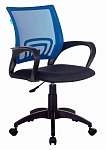 Кресло Бюрократ CH-695NLT синий TW-05 сиденье черный TW-11 сетка/ткань крестовина пластик SG11038
