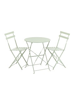 Товар Комплект стола и двух стульев Бистро светло-зеленый SG8524