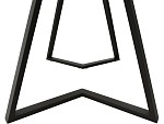 Стол «Римини» стекло белое, каркас черный MD53517 фото