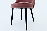 Набор стульев Моли (2 шт.) вереск (велюр)/черный MBS8079 фото