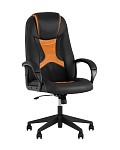 Кресло игровое TopChairs ST-CYBER 8 черный/оранжевый SG4013