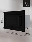 Микроволновая печь Микроволновая печь встраиваемая  LEX BIMO 20.07 BL фото