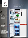 Холодильник Холодильник  трехкамерный отдельностоящий с инвертором LEX LCD505WOrID фото