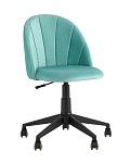Кресло компьютерное Логан велюр пыльно-голубой SG6386