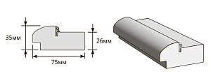 Товар Коробка Т 2050x70x35 (у,п) BRK3133