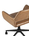Кресло компьютерное Филиус экокожа коричневый SG2321 фото