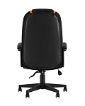 Кресло игровое TopChairs ST-CYBER 9 черный/оранжевый SG4018 фото