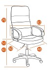 Кресло WOKER TETC13132 фото