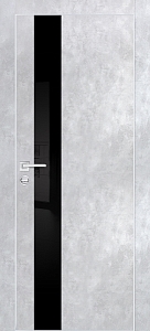 Товар Межкомнатная дверь PX-10  AL кромка с 4-х ст. Серый бетон