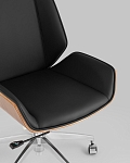 Кресло офисное TopChairs Crown SN черный SG11511 фото