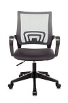 Кресло офисное TopChairs ST-Basic сетка/ткань серый SG4026 фото
