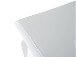 Стол «Кабриоль» 120x80 GLASS белый, эмаль белая MD53456 фото