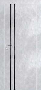 Товар Межкомнатная дверь PX-11  AL кромка с 4-х ст. Серый бетон