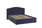 Кровать 1.4 Верона 2 с основанием синий (велюр) MBS7645 фото
