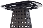 Стол LORENS 150 TL-58 поворотная система раскладки, испанская керамика / Темно-серый, ®DISAUR MC63715 фото