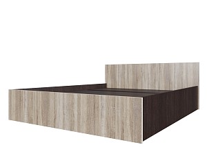 Товар Набор мебели для спальни ЭДМ 5 Кровать двойная (1,6*2,0 м) Дуб Венге/ Сонома