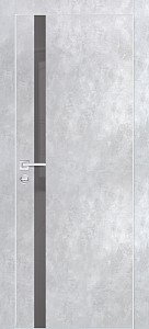 Товар Межкомнатная дверь PX-8  AL кромка с 4-х ст. Серый бетон