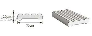 Товар Наличник Тип-3 2100x70x10 BRK1280