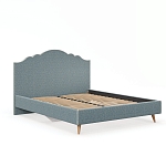 Ариана Кровать 1600 с кроватным основанием (Голубой/Бежевый) LD209171 фото