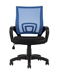 Кресло офисное TopChairs Simple синее SG1982 фото