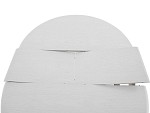 Стол «Кабриоль» круг (D 105), эмаль белая MD51233 фото