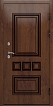 Дверь Аура СБ-1 (ст. белое, 16мм, капучино) LUX183856 фото