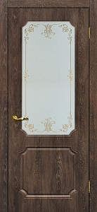 Товар Межкомнатная дверь Сиена-4 Дуб корица
