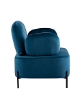 Кресло Кэнди с подлокотниками велюр синий SG11053 фото
