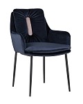 Кресло Саманта велюр темно-синий SG2065 фото