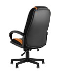 Кресло игровое TopChairs ST-CYBER 9 черный/оранжевый SG4018 фото