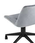 Кресло компьютерное Остин велюр серый SG6390 фото
