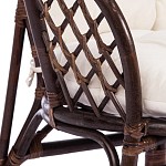 Комплект для отдыха "BAHAMA" (диван + 2 кресла + стол со стеклом ) /с подушками/ TETC15383 фото
