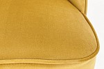 Набор стульев Милан (2 шт.) желтый (велюр)/белый MBS8033 фото