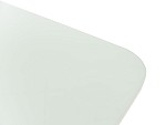 Стол «Тайбэй» стекло OPTI белое, каркас белый MD51277 фото