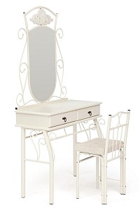 Товар Столик туалетный CANZONA (столик/зеркало + стул) TETC10392