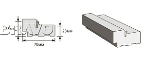 Товар Коробка 2100x70x35 (у,п) BRK170