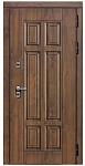 Дверь Квадро СБ-1 (ст. белое, 16мм, венге) LUX183847 фото